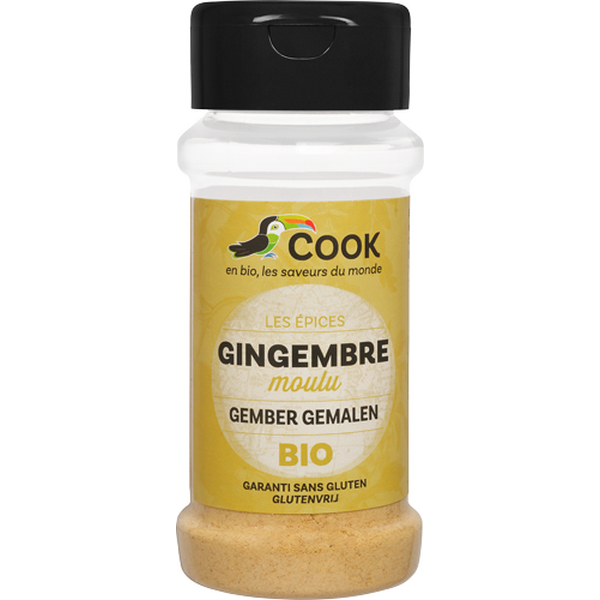 Cook épices -- Gingembre en poudre bio (origine Madagascar) - 30 g