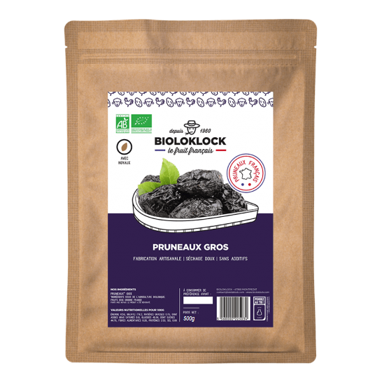 Pruneaux bio gros 55/66 - 1