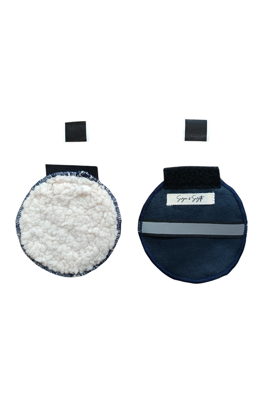 Caches oreilles universel bleu marine - 1