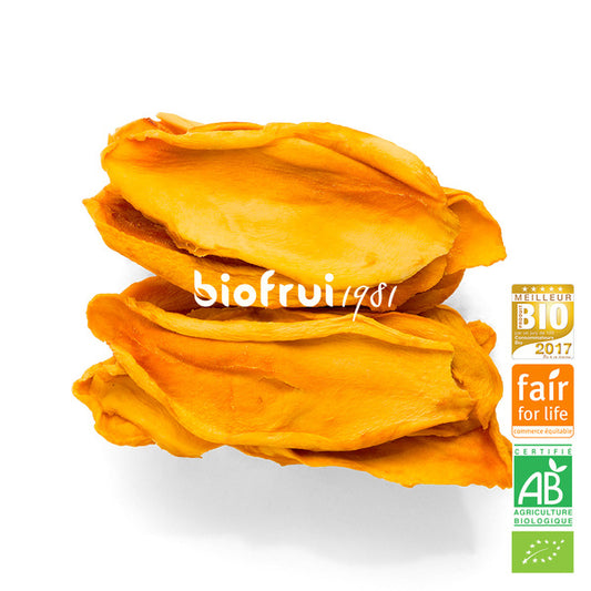 Mangue sauvage séchée en moitiés equitable bio - 1